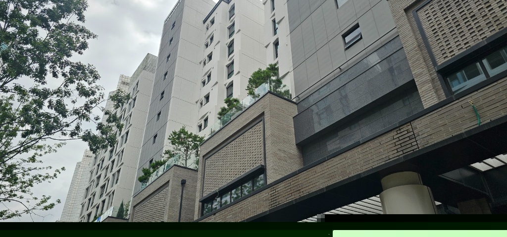 송도 하늘채 아이비원 실제 단지 외관
